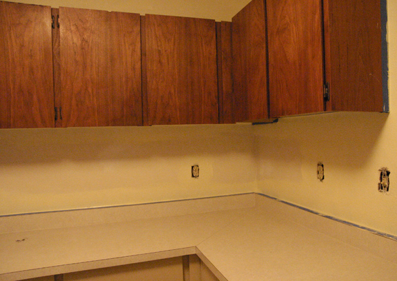 Finished kitchen