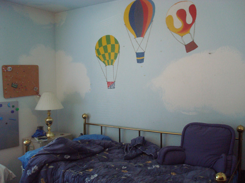 Childhood bedroom